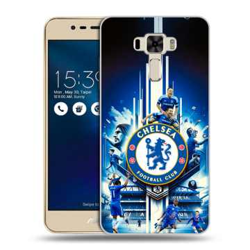 Силиконовый чехол на Asus ZenFone 3 Laser с принтом Chelsea Челси Силиконовый чехол на Asus ZenFone 3 Laser с принтом Chelsea Челси