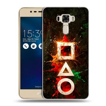 Силиконовый чехол на Asus ZenFone 3 Laser с принтом Squid Game Игра кальмара Силиконовый чехол на Asus ZenFone 3 Laser с принтом Squid Game Игра кальмара
