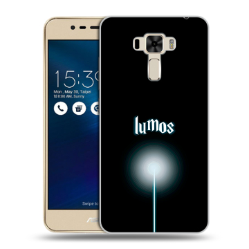 Силиконовый чехол на Asus ZenFone 3 Laser с принтом Harry Potter Гарри Поттер