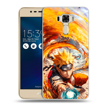 Силиконовый чехол на Asus ZenFone 3 Laser с принтом Аниме Наруто Naruto