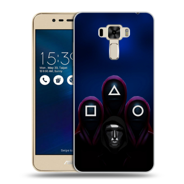 Силиконовый чехол на Asus ZenFone 3 Laser с принтом Игра Кальмара Силиконовый чехол на Asus ZenFone 3 Laser с принтом Игра Кальмара