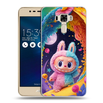 Силиконовый чехол на Asus ZenFone 3 Laser с принтом Labubu Лабубу