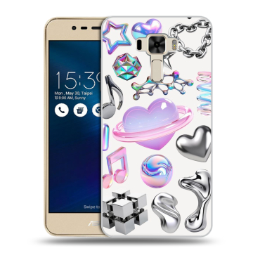 Силиконовый чехол на Asus ZenFone 3 Laser с принтом Y2K Силиконовый чехол на Asus ZenFone 3 Laser с принтом Y2K