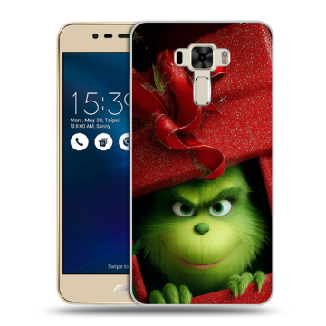 Силиконовый чехол на Asus ZenFone 3 Laser с принтом Новый год Силиконовый чехол на Asus ZenFone 3 Laser с принтом Новый год
