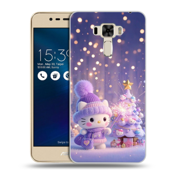 Силиконовый чехол на Asus ZenFone 3 Laser с принтом Новый год