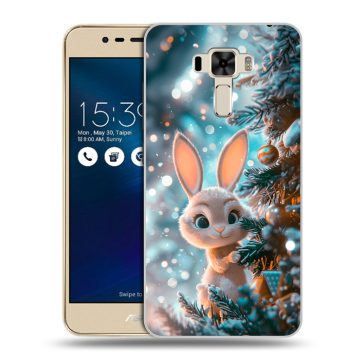 Силиконовый чехол на Asus ZenFone 3 Laser с принтом Новый год