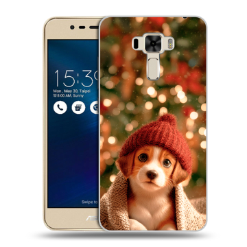Силиконовый чехол на Asus ZenFone 3 Laser с принтом Новый год