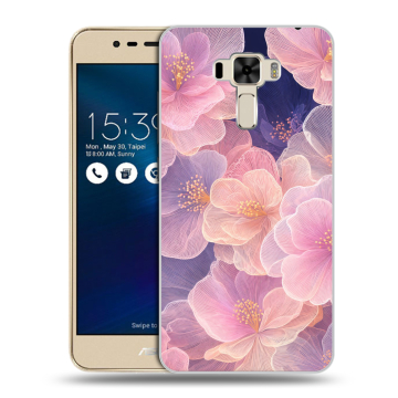 Силиконовый чехол на Asus ZenFone 3 Laser с принтом женский Силиконовый чехол на Asus ZenFone 3 Laser с принтом женский