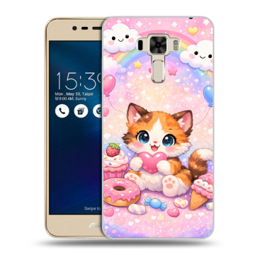 Силиконовый чехол на Asus ZenFone 3 Laser с принтом для девочек