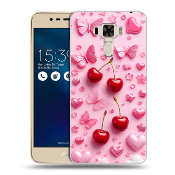 Силиконовый чехол на Asus ZenFone 3 Laser с принтом для девочек