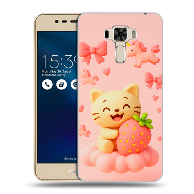 Силиконовый чехол на Asus ZenFone 3 Laser с принтом для девочек Силиконовый чехол на Asus ZenFone 3 Laser с принтом для девочек