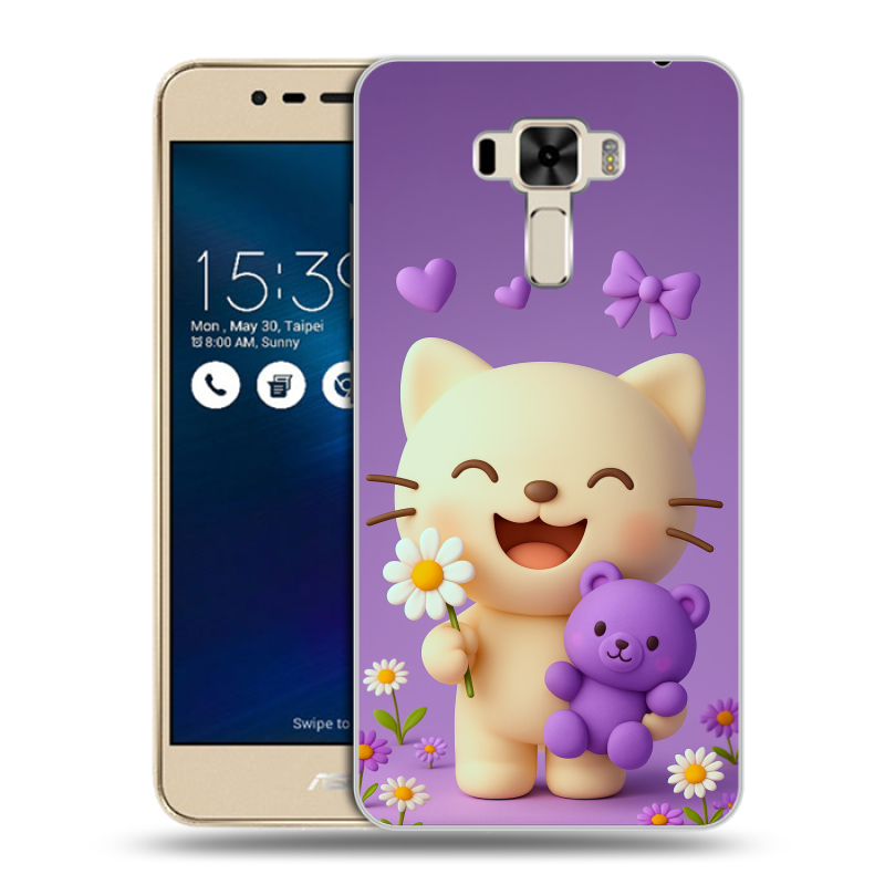 Силиконовый чехол на Asus ZenFone 3 Laser с принтом для девочек Силиконовый чехол на Asus ZenFone 3 Laser с принтом для девочек