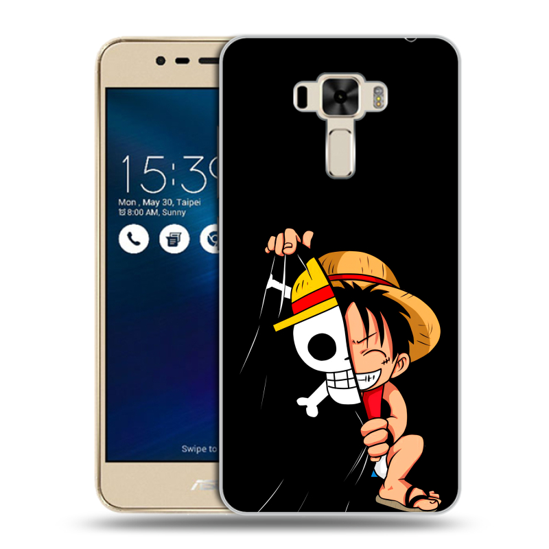Силиконовый чехол на Asus ZenFone 3 Laser с принтом One Piece Ван Пис Силиконовый чехол на Asus ZenFone 3 Laser с принтом One Piece Ван Пис
