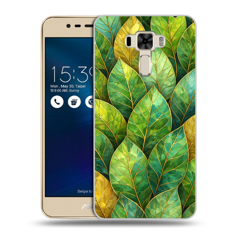 Силиконовый чехол на Asus ZenFone 3 Laser с принтом женский Силиконовый чехол на Asus ZenFone 3 Laser с принтом женский