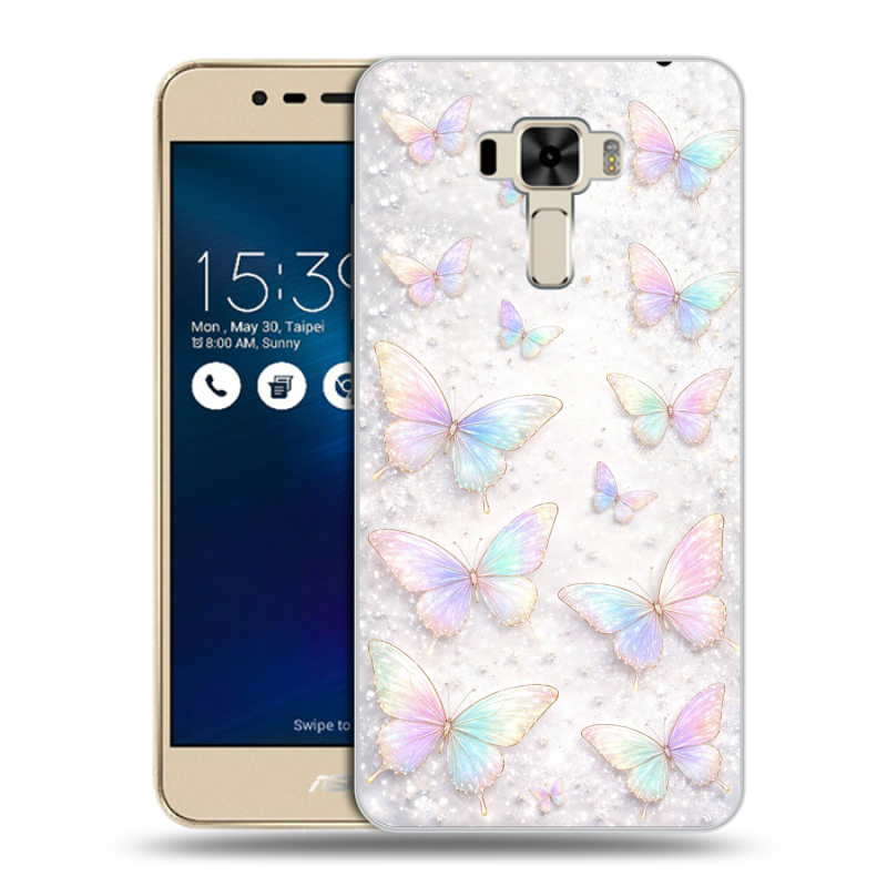 Силиконовый чехол на Asus ZenFone 3 Laser с принтом женский Силиконовый чехол на Asus ZenFone 3 Laser с принтом женский
