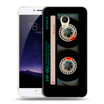 Пластиковый чехол на Meizu MX6 с принтом Кассета Пластиковый чехол на Meizu MX6 с принтом Кассета