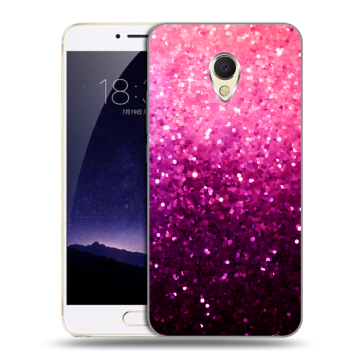 Пластиковый чехол на Meizu MX6 с принтом Блестки Пластиковый чехол на Meizu MX6 с принтом Блестки