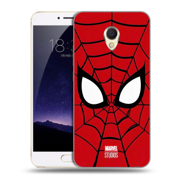 Пластиковый чехол на Meizu MX6 с принтом человек паук spiderman Пластиковый чехол на Meizu MX6 с принтом человек паук spiderman