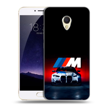 Пластиковый чехол на Meizu MX6 с принтом БМВ BMW Пластиковый чехол на Meizu MX6 с принтом БМВ BMW