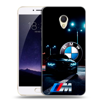Пластиковый чехол на Meizu MX6 с принтом БМВ BMW Пластиковый чехол на Meizu MX6 с принтом БМВ BMW