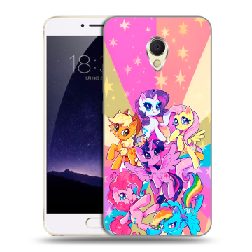 Пластиковый чехол на Meizu MX6 с принтом My little pony Дружба чудо Пластиковый чехол на Meizu MX6 с принтом My little pony Дружба чудо