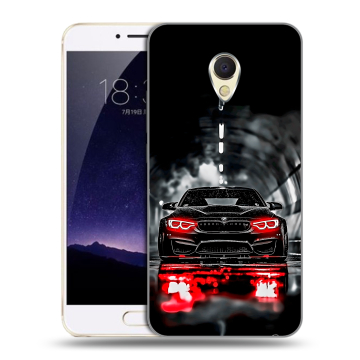 Пластиковый чехол на Meizu MX6 с принтом BMW БМВ Пластиковый чехол на Meizu MX6 с принтом BMW БМВ