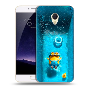 Пластиковый чехол на Meizu MX6 с принтом Миньоны Пластиковый чехол на Meizu MX6 с принтом Миньоны
