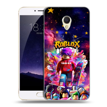 Пластиковый чехол на Meizu MX6 с принтом Roblox Роблокс Пластиковый чехол на Meizu MX6 с принтом Roblox Роблокс