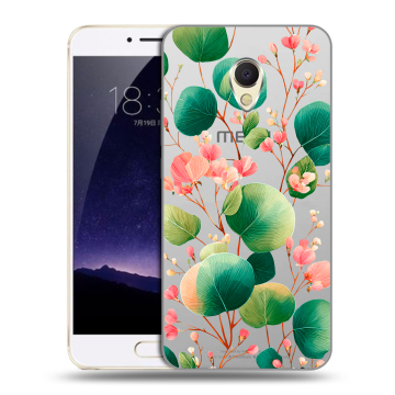 Пластиковый чехол на Meizu MX6 с принтом женский
