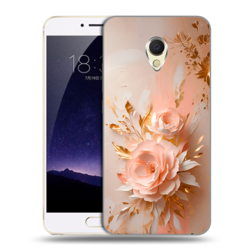 Пластиковый чехол на Meizu MX6 с принтом женский