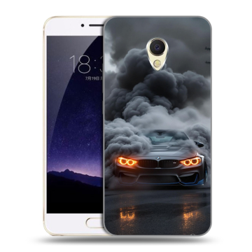 Пластиковый чехол на Meizu MX6 с принтом BMW БМВ Пластиковый чехол на Meizu MX6 с принтом BMW БМВ