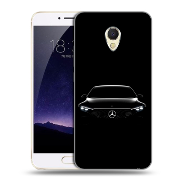 Пластиковый чехол на Meizu MX6 с принтом Mercedes Мерседес Пластиковый чехол на Meizu MX6 с принтом Mercedes Мерседес