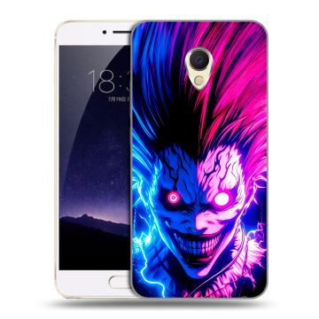 Пластиковый чехол на Meizu MX6 с принтом Death note Тетрадь смерти