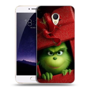 Пластиковый чехол на Meizu MX6 с принтом Новый год