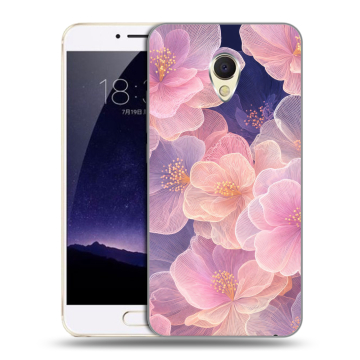 Пластиковый чехол на Meizu MX6 с принтом женский