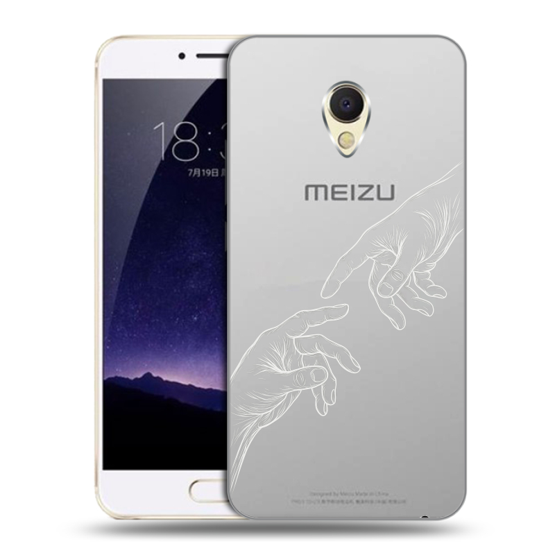 Пластиковый чехол на Meizu MX6 с принтом Сотворение мира Пластиковый чехол на Meizu MX6 с принтом Сотворение мира