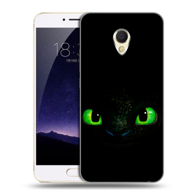 Пластиковый чехол на Meizu MX6 с принтом Как приручить дракона Пластиковый чехол на Meizu MX6 с принтом Как приручить дракона