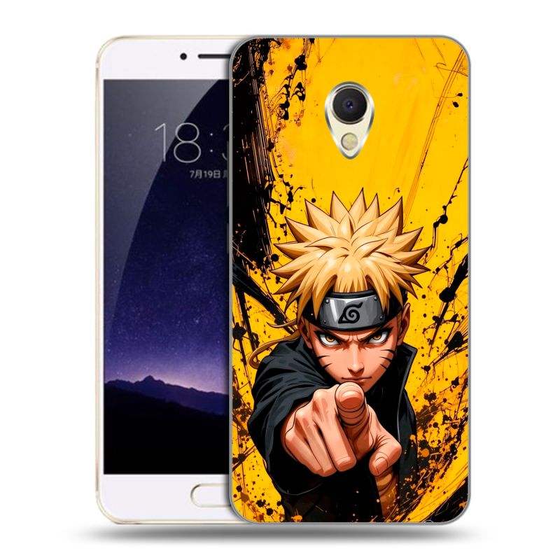Пластиковый чехол на Meizu MX6 с принтом Naruto Наруто Пластиковый чехол на Meizu MX6 с принтом Naruto Наруто