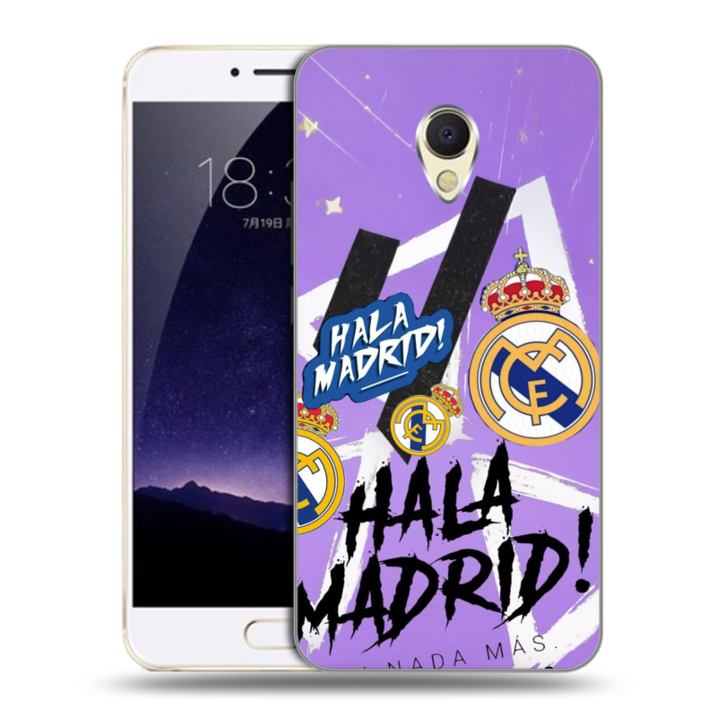Пластиковый чехол на Meizu MX6 с принтом Real Madrid Реал Мадрид Пластиковый чехол на Meizu MX6 с принтом Real Madrid Реал Мадрид