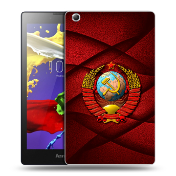 Силиконовый чехол на планшета Lenovo Tab 3 7 Essential с принтом Герб СССР Силиконовый чехол на планшета Lenovo Tab 3 7 Essential с принтом Герб СССР