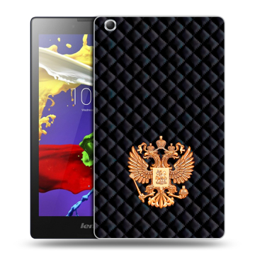 Силиконовый чехол на Lenovo Tab 3 7 Essential с принтом Герб России принт