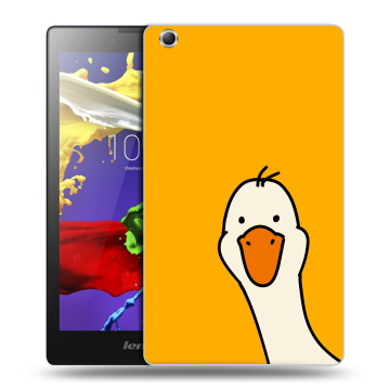 Силиконовый чехол на Lenovo Tab 3 7 Essential с принтом Утка