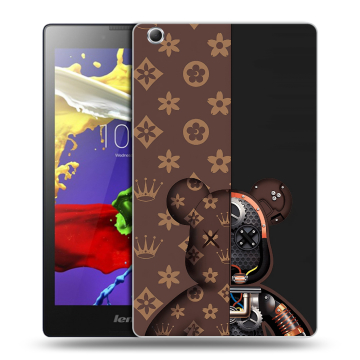 Силиконовый чехол на Lenovo Tab 3 7 Essential с принтом Луи робот