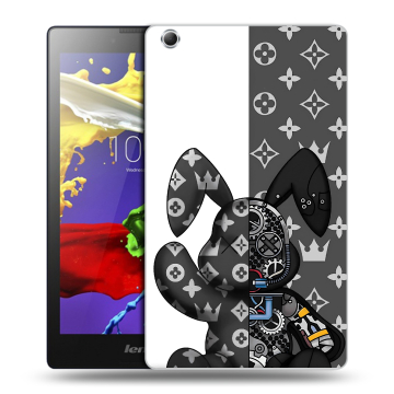 Силиконовый чехол на Lenovo Tab 3 7 Essential с принтом Луи робот