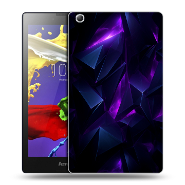 Силиконовый чехол на Lenovo Tab 3 7 Essential с принтом Абстракиция