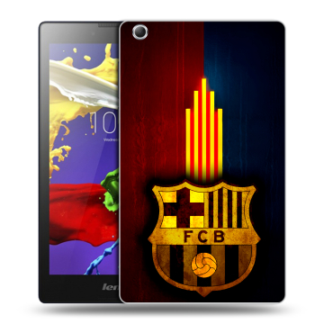 Силиконовый чехол на Lenovo Tab 3 7 Essential с принтом Барселона Barcelona