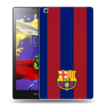 Силиконовый чехол на Lenovo Tab 3 7 Essential с принтом Барселона Barcelona