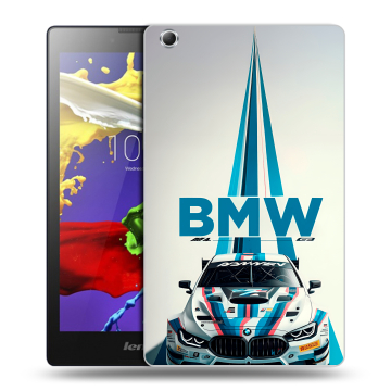 Силиконовый чехол на Lenovo Tab 3 7 Essential с принтом БМВ BMW