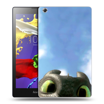 Силиконовый чехол на Lenovo Tab 3 7 Essential с принтом Как приручить дракона