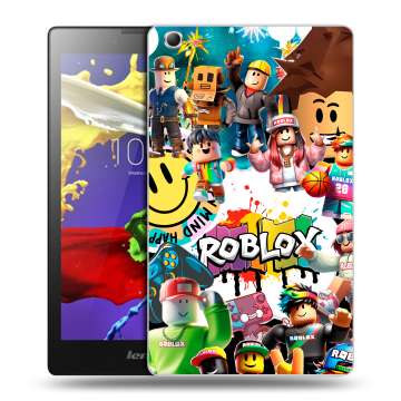 Силиконовый чехол на Lenovo Tab 3 7 Essential с принтом Roblox Роблокс Силиконовый чехол на Lenovo Tab 3 7 Essential с принтом Roblox Роблокс